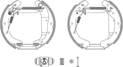Textar 84049002 комплект тормозных колодок на OPEL ZAFIRA A (F75_)