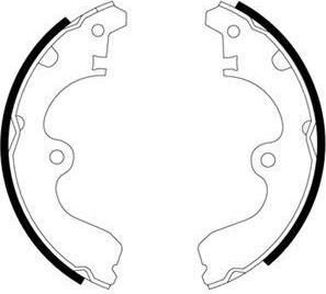 Textar 91036000 комплект тормозных колодок на TOYOTA STARLET (_P7_)