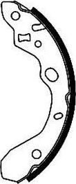 Textar 91053200 комплект тормозных колодок на MAZDA 323 C IV (BG)