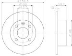 Textar 92023000 тормозной диск на FORD ESCORT III (GAA)