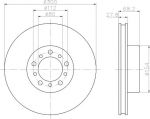 Textar 92032500 тормозной диск на MERCEDES-BENZ S-CLASS (W126)