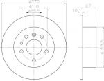 Textar 92038200 тормозной диск на OPEL OMEGA A (16_, 17_, 19_)