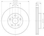 Textar 92052900 тормозной диск на TOYOTA CAMRY Station Wagon (_V2_)