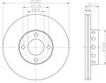 Textar 92060600 тормозной диск на AUDI 80 Avant (8C, B4)