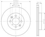 Textar 92060903 тормозной диск на HONDA CIVIC VII седан (ES)