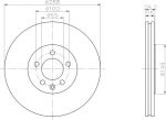 Textar 92072800 тормозной диск на VW GOLF III (1H1)