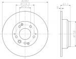 Textar 92078400 тормозной диск на HONDA SHUTTLE (RA)