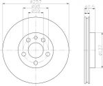 Textar 92088000 тормозной диск на PEUGEOT EXPERT фургон (222)