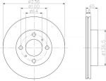 Textar 92089400 тормозной диск на PROTON PERSONA 400 Наклонная задняя часть (C9_C, C9_S)