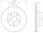 Textar 92092400 тормозной диск на FORD SCORPIO I (GAE, GGE)