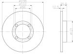 Textar 92100300 тормозной диск на DAEWOO MATIZ (KLYA)
