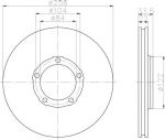 Textar 92112400 тормозной диск на MITSUBISHI L 300 автобус (P0_W, P1_W, P2_W)