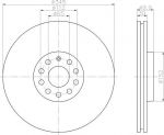 Textar 92120603 тормозной диск на AUDI A3 (8P1)
