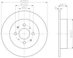 Textar 92125403 тормозной диск на HONDA CIVIC VII седан (ES)