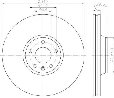 TEXTAR Тоpмозной диск Brake discs passenger car (92132400)