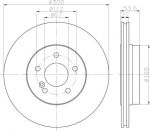 Textar 92137203 тормозной диск на MERCEDES-BENZ C-CLASS купе (CL203)