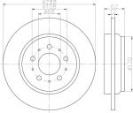Textar 92149203 тормозной диск на VOLVO V70 I (LV)