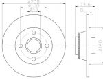 Textar 92154000 тормозной диск на RENAULT CLIO II (BB0/1/2_, CB0/1/2_)