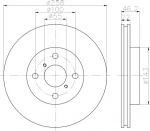 Textar 92164200 тормозной диск на TOYOTA YARIS (NHP13_, NSP13_, NCP13_, KSP13_, NLP13_)