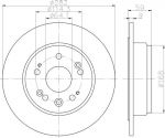 Textar 92165700 тормозной диск на HONDA CR-V II (RD_)