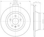 Textar 92168400 тормозной диск на VOLVO S80 II (AS)