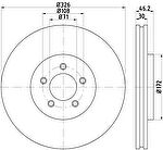 Textar 92173503 тормозной диск на JAGUAR XK кабрио (QQ6_, _J43_)