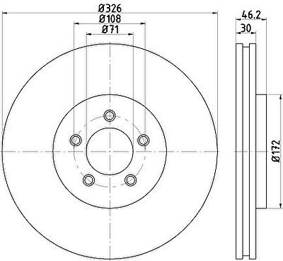 Textar 92173503 тормозной диск на JAGUAR XK кабрио (QQ6_, _J43_)
