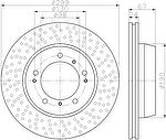 Textar 92176710 тормозной диск на PORSCHE BOXSTER (987)