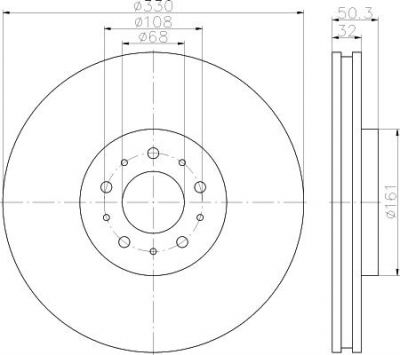 Textar 92178103 тормозной диск на VOLVO V70 II (SW)