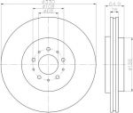 Textar 92178303 тормозной диск на VOLVO V70 II (SW)