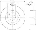 Textar 92180503 тормозной диск на TOYOTA MR 2 I (AW1_)
