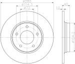 Textar 92181403 тормозной диск на MAZDA 6 (GH)