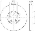 Textar 92186303 тормозной диск на JAGUAR S-TYPE (CCX)