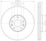 Textar 92195403 тормозной диск на RENAULT MEGANE III Grandtour (KZ0/1)