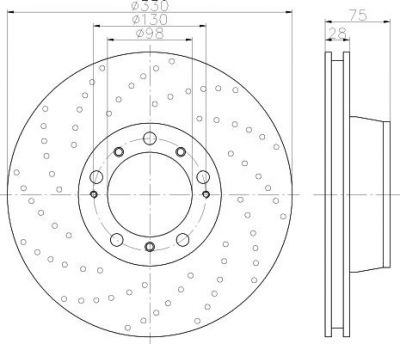 Textar 92219010 тормозной диск на PORSCHE 911 (991)