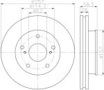 Textar 92236003 тормозной диск на TOYOTA HILUX III пикап (KUN_, TGN_, LAN_, GGN_)