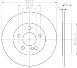 Textar 92241303 тормозной диск на MERCEDES-BENZ B-CLASS (W246, W242)