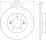 Textar 92252703 тормозной диск на HYUNDAI i30 (GD)