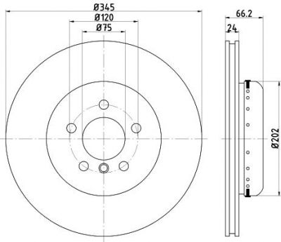 Textar 92265625 тормозной диск на 4 Gran Coupe (F36)
