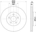 Textar 92269303 тормозной диск на DODGE AVENGER купе