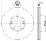 Textar 92272803 тормозной диск на HYUNDAI GENESIS купе