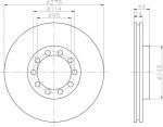 Textar 93085700 тормозной диск на RENAULT TRUCKS B c бортовой платформой/ходовая часть
