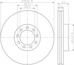 Textar 93177603 тормозной диск на IVECO EuroCargo