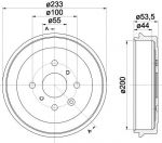 Textar 94026500 тормозной барабан на TOYOTA AYGO (PAB4_, KGB4_)