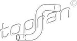 Topran 102 996 шланг радиатора на VW GOLF III (1H1)