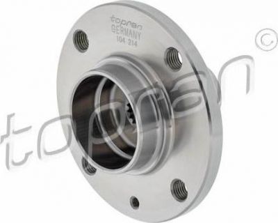 Topran 104 214 ступица колеса на VW POLO купе (86C, 80)