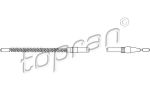 Topran 104 251 трос, стояночная тормозная система на PEUGEOT EXPERT (224)