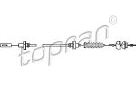 Topran 104 254 трос, управление сцеплением на VW POLO купе (86C, 80)