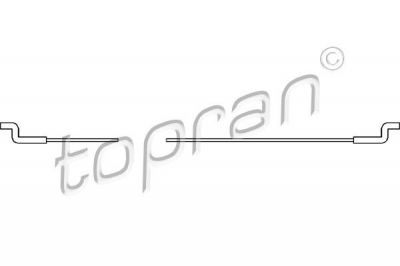 Topran 108 711 трос, регулировка спинки сидения на VW POLO Variant (6KV5)