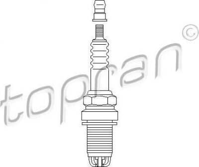 Topran 108 955 свеча зажигания на SKODA OCTAVIA (1Z3)